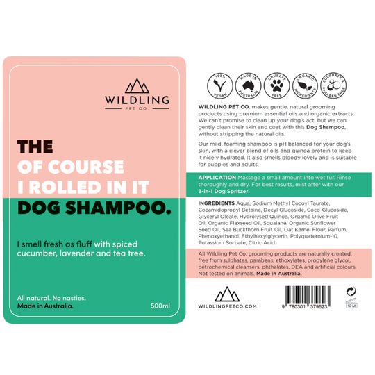The Dog Shampoo - Wildling Pet Co.