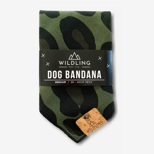 Jungle Dog Bandana - Wildling Pet Co.